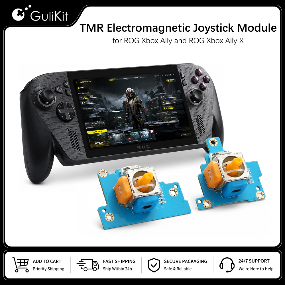 Gaming Accessories Joystick - وحدة عصا التحكم الكهرومغناطيسية GuliKit TMR