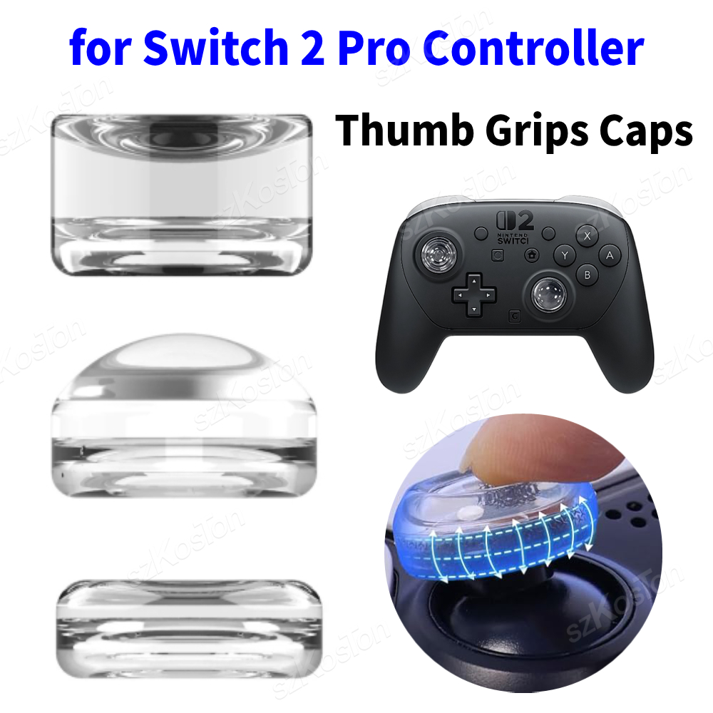 Gaming Accessories Joystick - واضح الإبهام قبضة قبعات ل Switch