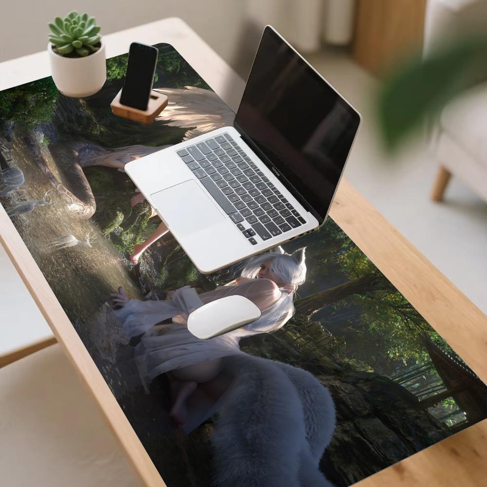سجادة ألعاب فورست جيرل ممتدة،  - مراجعة Gaming Accessories For Pc Setup وسعره