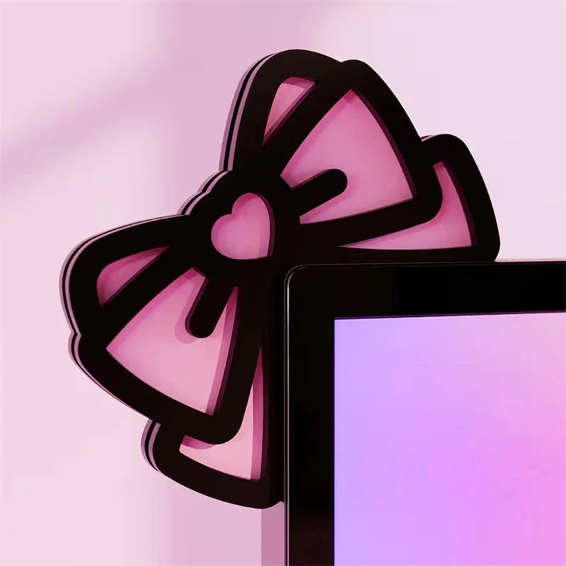 Kawaii الوردي الاكريليك القوس  - مراجعة Gaming Accessories For Pc Setup وسعره