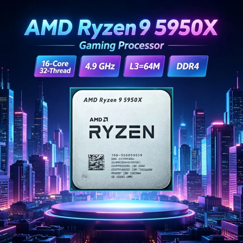 معالج AMD Ryzen 9 5950X للألعا - مراجعة Amd Cpu Ryzen 9 وسعره