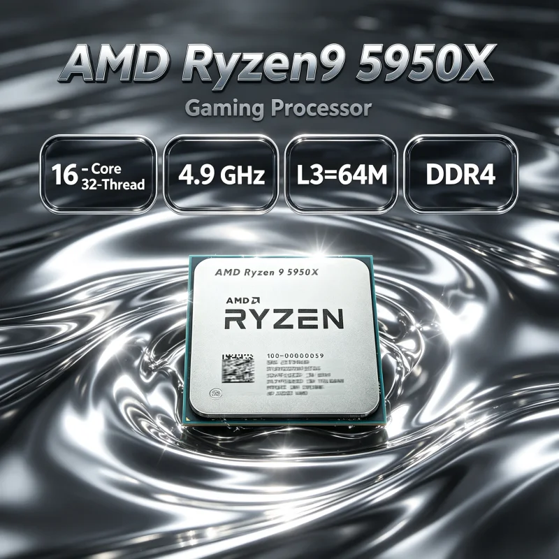 معالج AMD Ryzen 9 5950X للألعا - مراجعة Amd Cpu Ryzen 9 وسعره