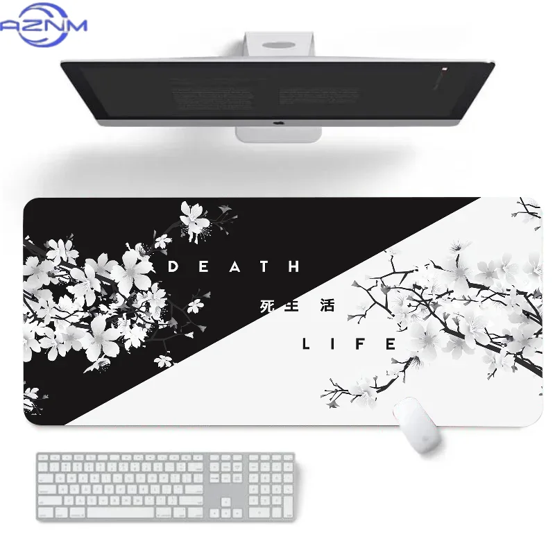 بساط ماوس XXL بتصميم أزهار الك - مراجعة Gaming Accessories For Pc Setup وسعره